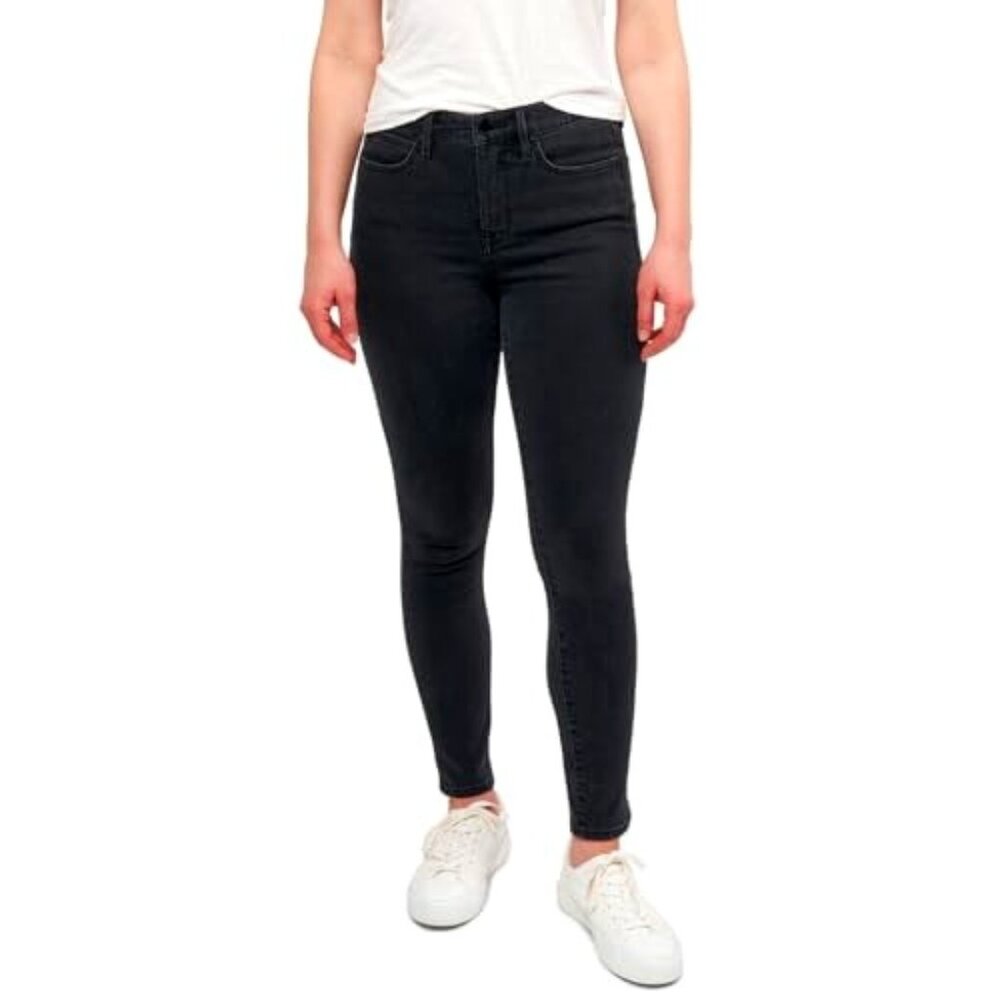 Seven7 Women's Misses Metro Skinny, Black (16)